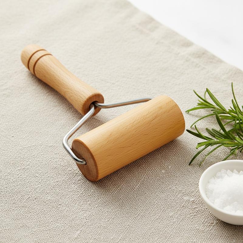 Kitchen Roller Baking - شوبك خشبي لفرد العجين والبيتزا، أدوات