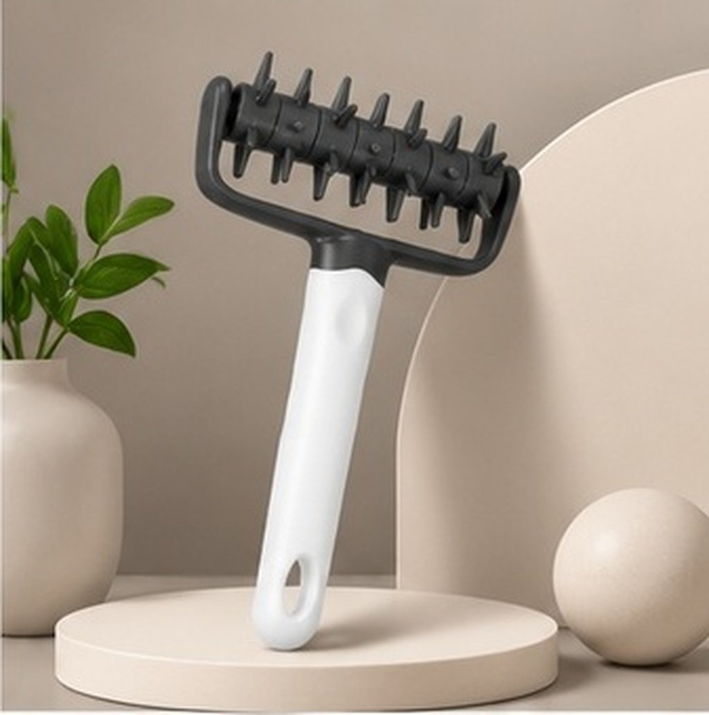 Kitchen Roller Baking - أداة فرد عجينة البيتزا، بكرة مسننة