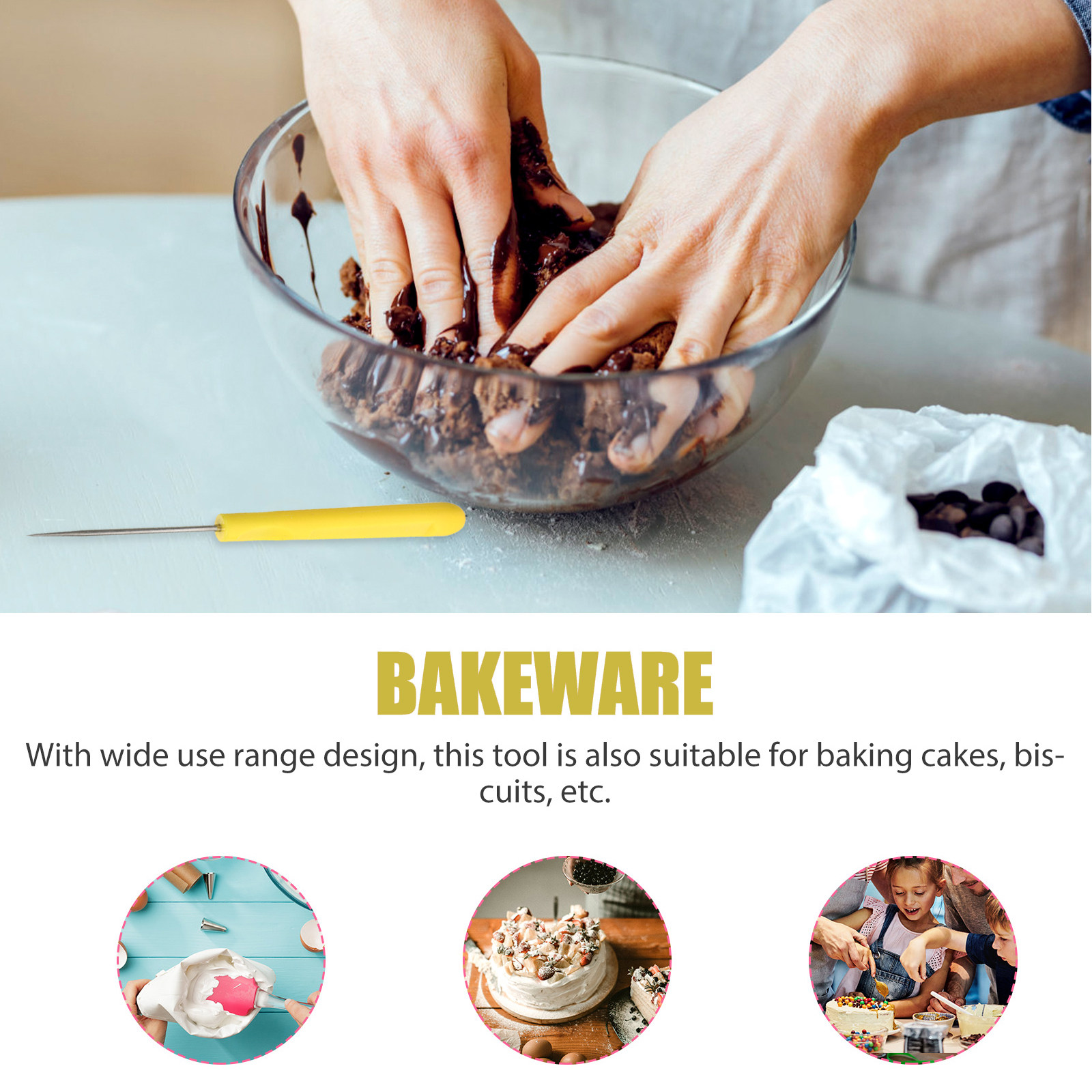 مجموعة من 4 قطع من إبر تقليب ا - مراجعة Baking Kitchen Set وسعره