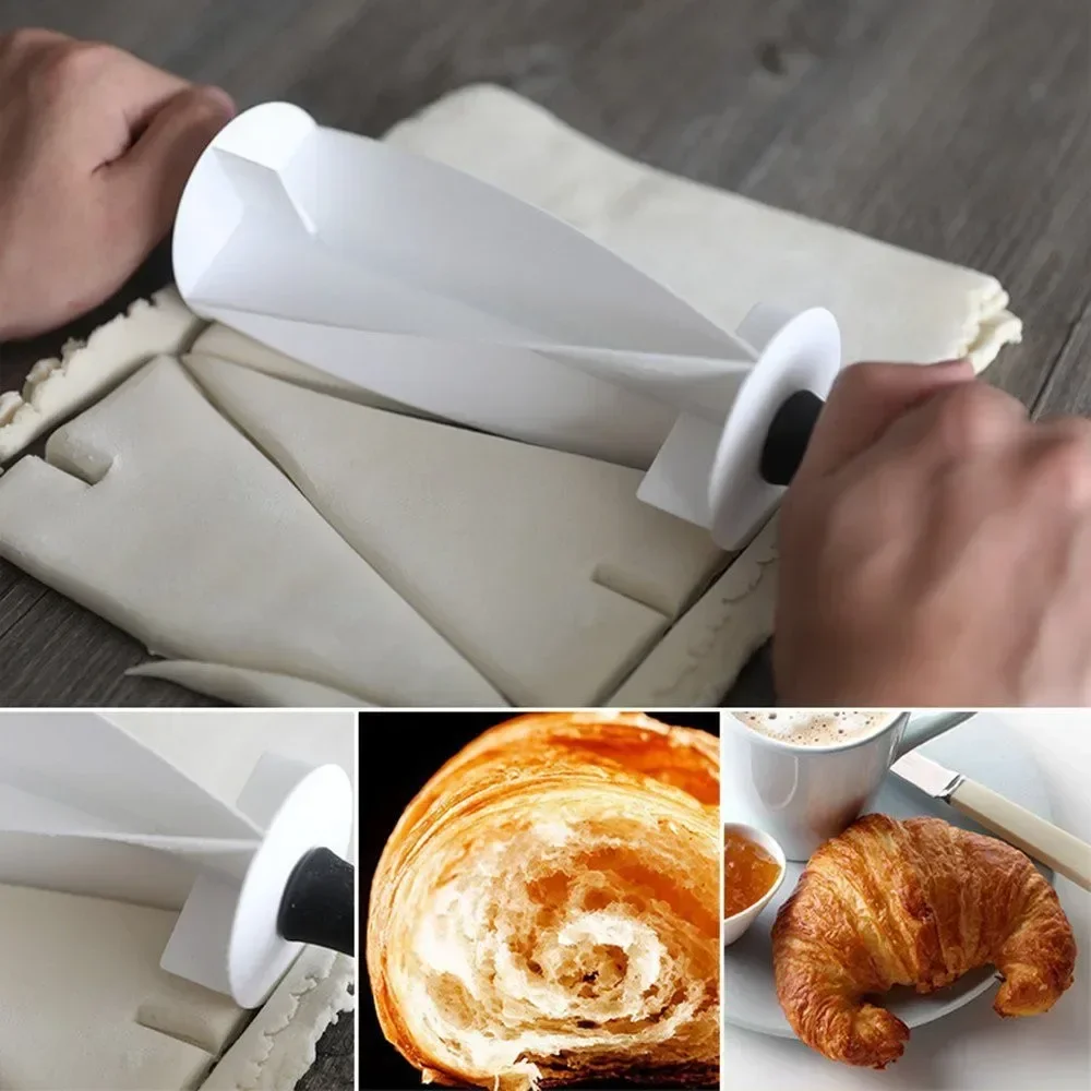 1 قطعة قاطع العجائن الكرواسون  - مراجعة Kitchen Roller Baking وسعره