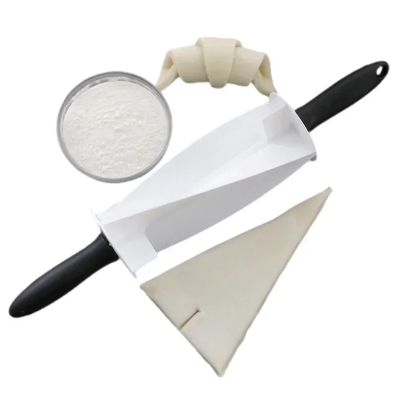 1 قطعة قاطع العجائن الكرواسون  - مراجعة Kitchen Roller Baking وسعره