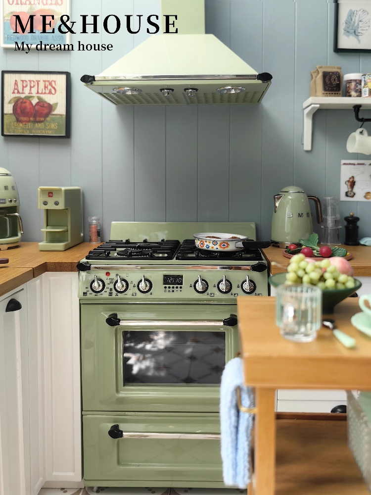 موقد معدني لبيت الدمية ، موديل - مراجعة Kitchen Uncle وسعره