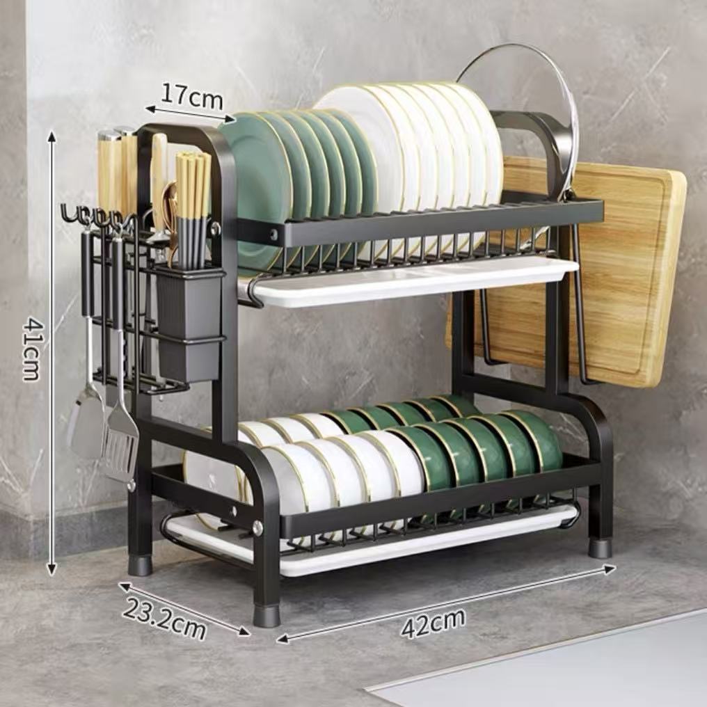 رف تخزين متعدد المستويات للمطب - مراجعة Kitchen Baking Rack وسعره
